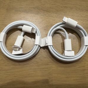 新品 Apple純正品 USB タイプC to ライトニングケーブル 正規品2点