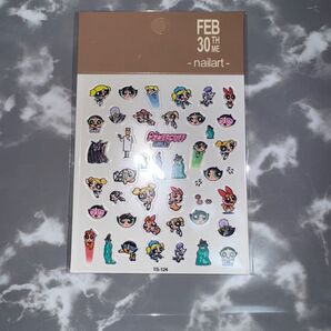 【新品未使用】【最終値下げ】パワパフ POWER PUFF GIRLS パワパフガールズ ネイルシール