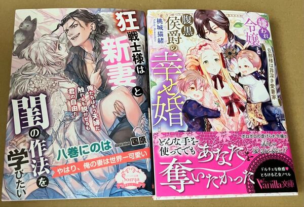 狂戦士様は新妻と閨の作法を学びたい/嫌われ令嬢と腹黒侯爵の幸せ婚/特典SS応募券等なし