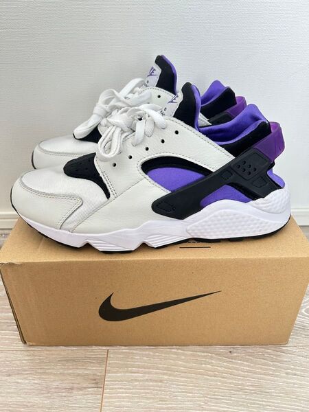 Nike Air Huarache "White/Hyper Grape/Black" 27.5 cm ナイキ エアー ハラチ