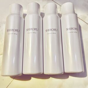 SHIRORU クリスタルホイップ 4個セット 新品未使用
