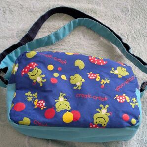 保育園バッグ ケロケロカエル ショルダーバッグ