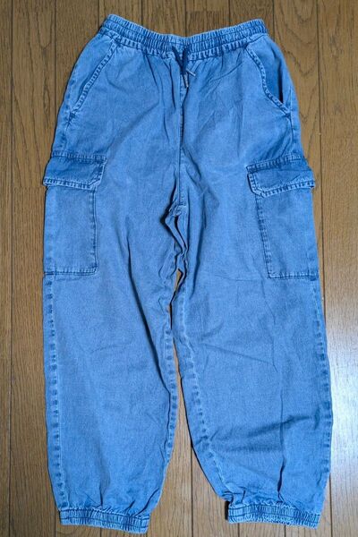 GU ガールズカーゴパンツ・キッズS