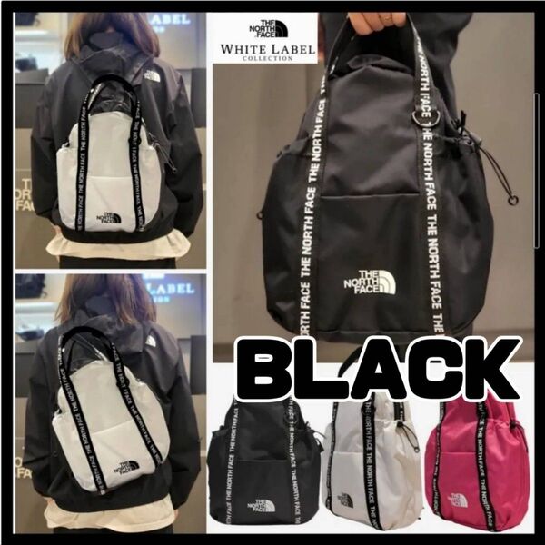 THE NORTH FACEノースフェイス バックパックリュック海外限定2way黒