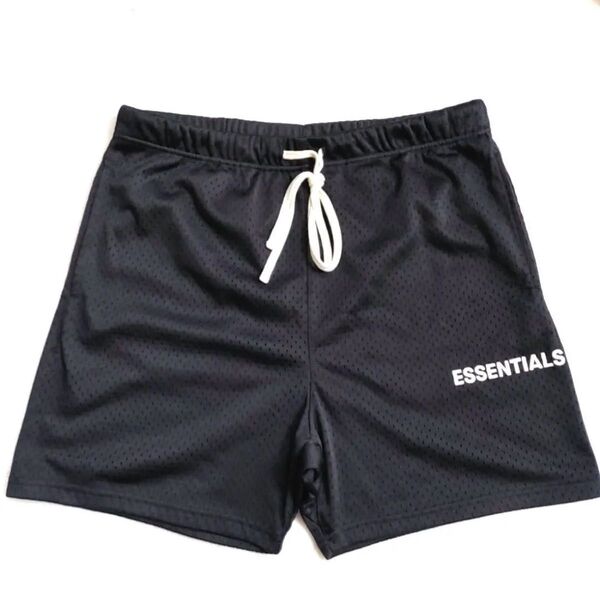 Fear of God Essentials Mesh Shorts XLブラック