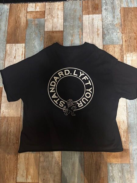 STANDARD.LYFT カットオフTシャツ 黒