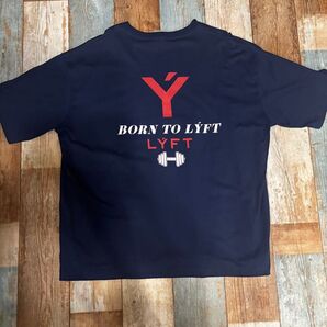 LYFT Tシャツ ネイビー Lサイズ