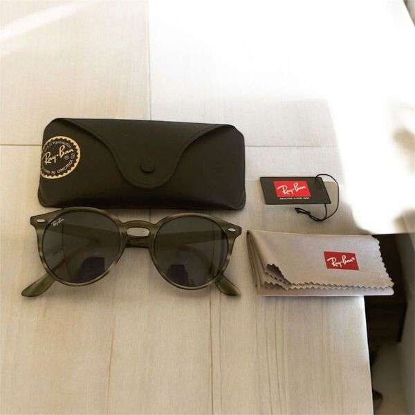 レイバン サングラス Ray-Ban 眼鏡 アイウェア RB ケース付き イタリア べっ甲柄 RB2180F