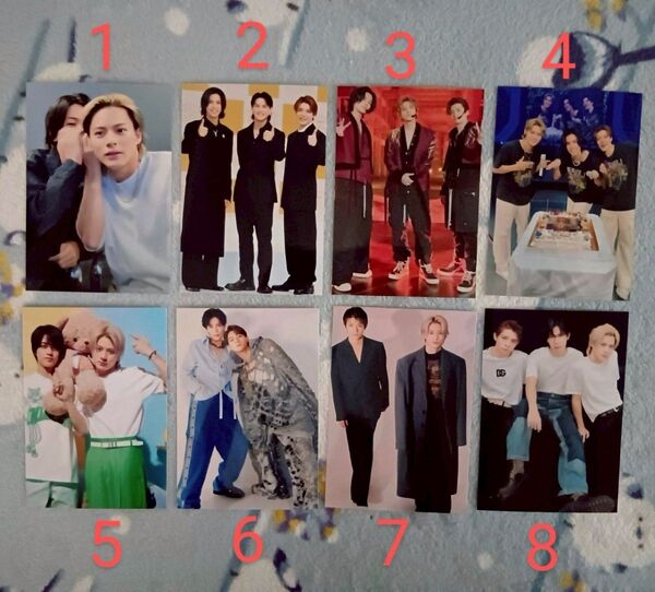 1枚から可能★平野紫耀くん・Lサイズ生写真。手持ちのみ。全40枚。説明文必読!No.5
