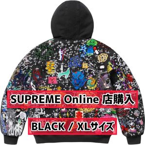 AOI Embroidered Hooded Work Jacket