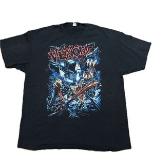 VENOM Tシャツ ヴェノム marvel マーベル スパイダーマン 映画 movie ヴィンテージ ビンテージ 古着 2XL