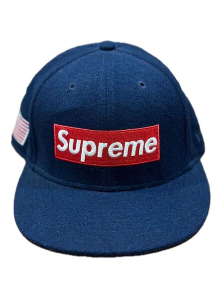 supreme Woolrich Box Logo New Era Cap