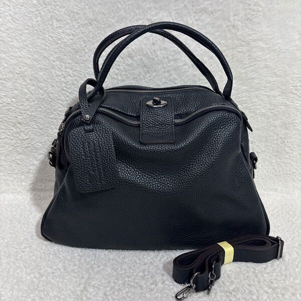 HAYNI ヘイニ ロシェ 2way ハンドバッグ ショルダーバッグ レザー