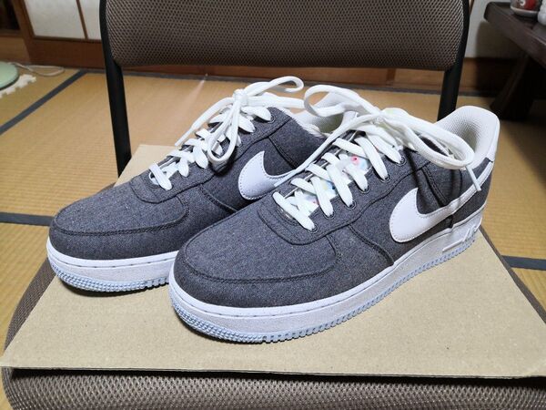 NIKE AIR FORCE 1 07 LOW エアフォース1 ロー キャンバス CN0866-002 US9.5 27.5cm