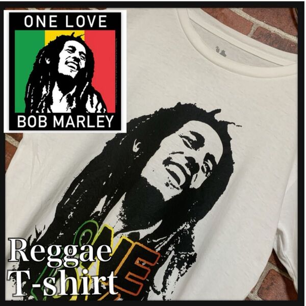 BOB MARLEY★ボブマーリー★zion rootswear★ONE LOVE★ワンラブ★reggae★レゲエ★バンドtシャツ