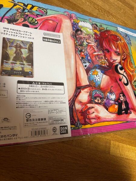 オフィシャルプレイマット リミテッドエディション vol.3 ナミ プロモ ワンピースカード
