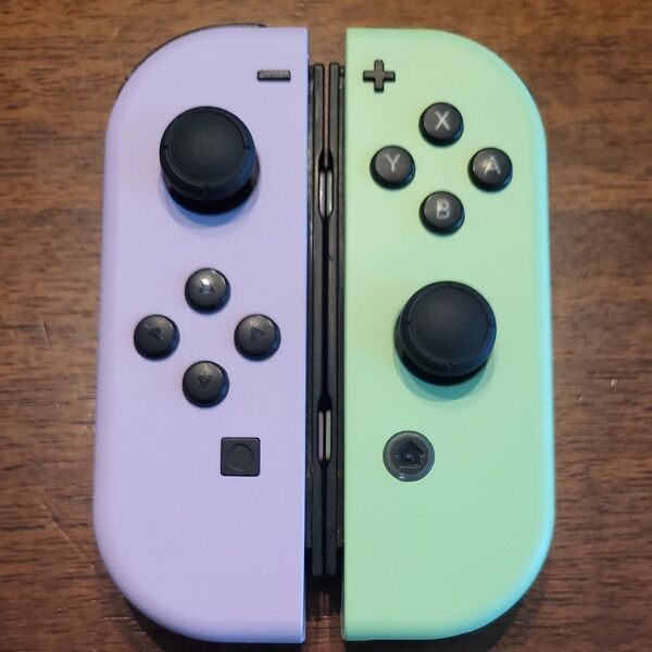 Nintendo Switch ジョイコン パステルパープル/パステルグリーン 動作確認済