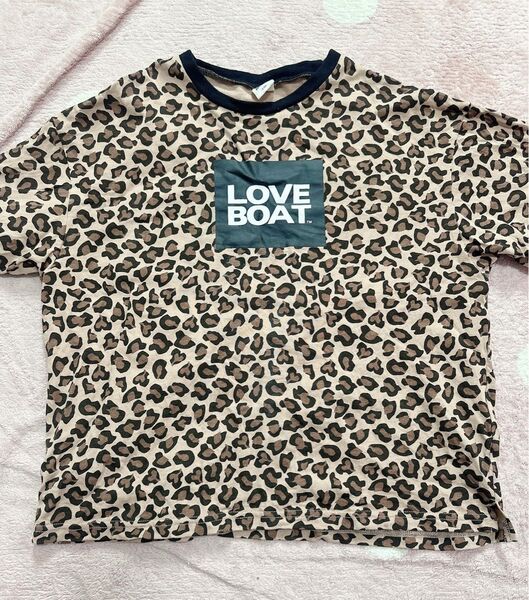 ラブボ ヒョウ柄Tシャツ*。゚