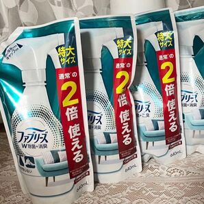 ファブリーズ W 除菌・消臭 640ml 特大サイズ 通常の2倍使える ×5袋