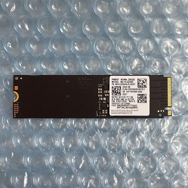 【WW】samsung MZ-VLQ2560 256GB M.2 SSD NVMe 2280