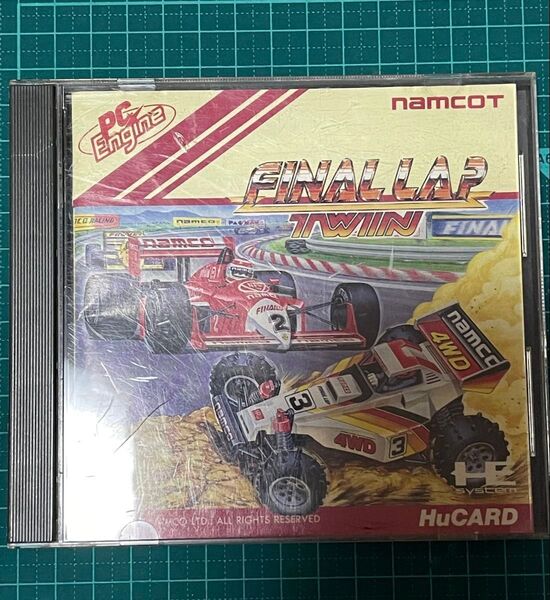 ファイナルラップツイン PCエンジン HuCARD