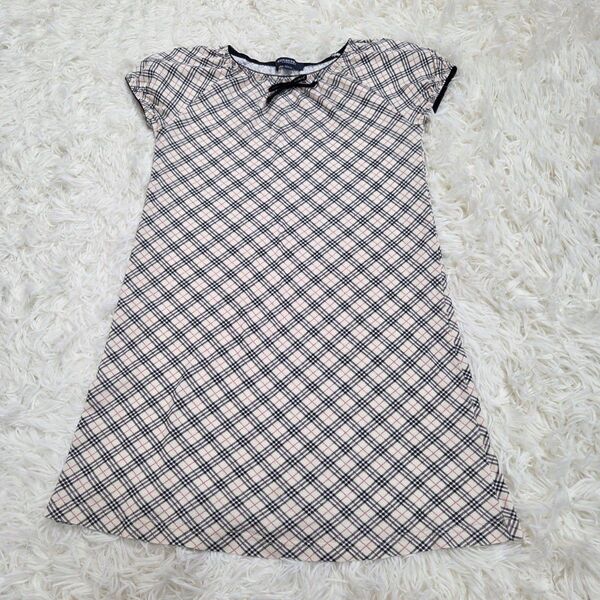 BURBERRY LONDON バーバリーロンドン ワンピース 綿 コットン100% 130A キッズ ノバチェック 130cm