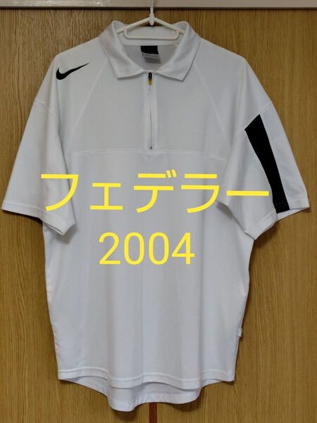 ナイキ テニスウェア L フェデラー着用モデル 2004 ウィンブルドン優勝