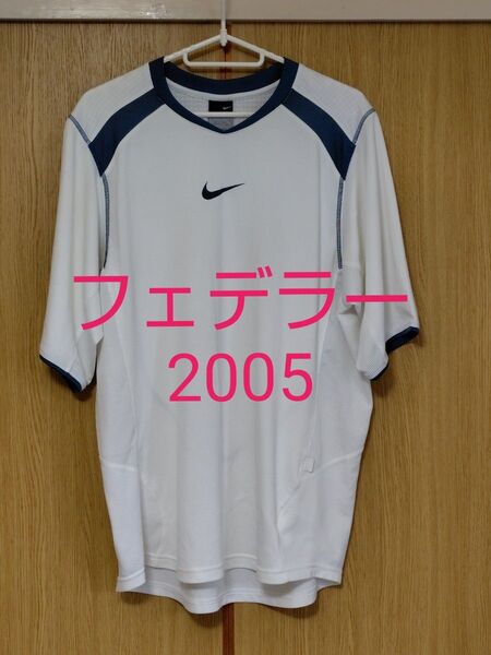 ナイキ テニスウェア XL フェデラー着用モデル 2005 ウィンブルドン優勝
