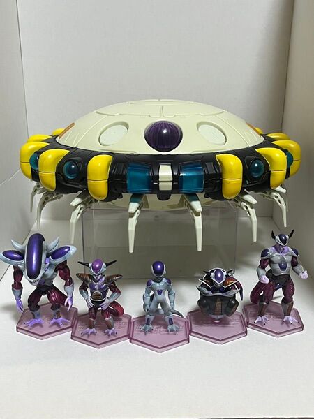 FREEZA’S FORCE フリーザの宇宙船 フリーザ フィギュア5体セット フリーザフォース