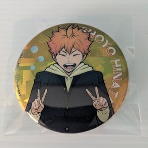 【未使用】ハイキュー アクアリウムキャラバン 缶バッジ 日向翔陽 レア ホログラム うみの杜水族館