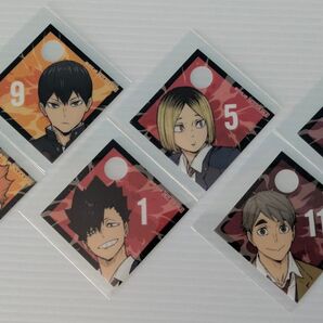 ハイキュー アクアリウムキャラバン コラボメニュー キャラクタードリンク ストロータグ 6種 コンプ うみの杜水族館