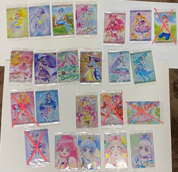 プリキュア ウエハース11 18種 キュアニャミーHR キュアフェリーチェHR キュアラブリーHR キュアプリンセス