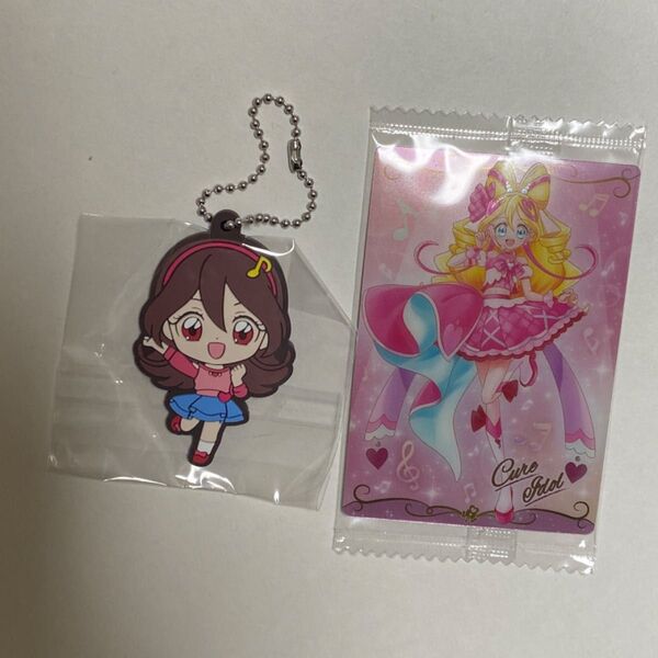キミとアイドルプリキュア ラバーマスコット 咲良うた + ウエハース キュアアイドル