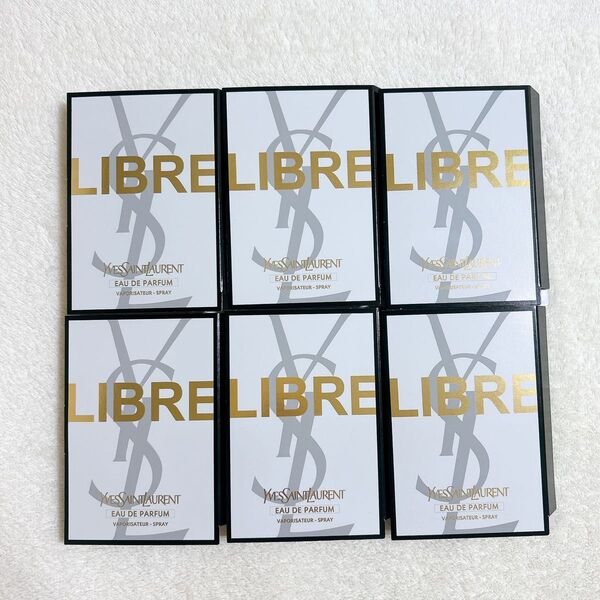 YSL LIBRE リブレ オーデパルファム サンプル 試供品 香水 イヴサンローラン イヴ・サンローラン 6個セット 未使用品