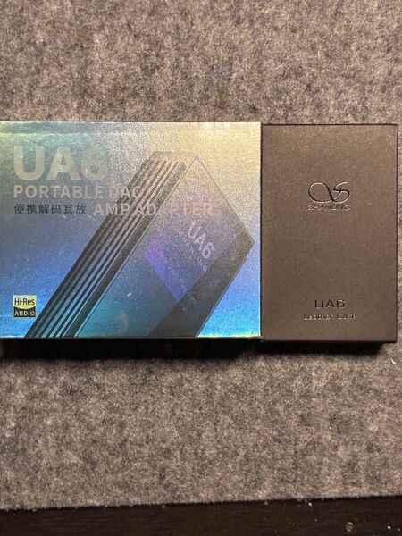 【新品 未開封】SHANLING シャンリン UA6 ポータブルDACアンプ 純正ケース付