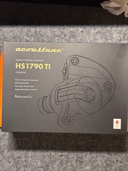 acoustune HS1790 TI + ARC53 4.4mmバランスケーブル