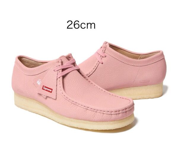 Supreme Clarks Reflective Wallabee us8クラークス ワラビー