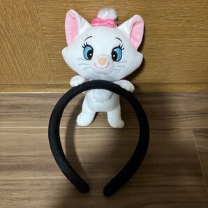 マリーちゃん カチューシャ ディズニーランド ぬいぐるみ