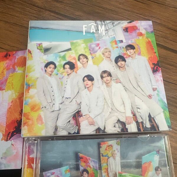 timelesz FAM 初回限定B CD+Blu-ray