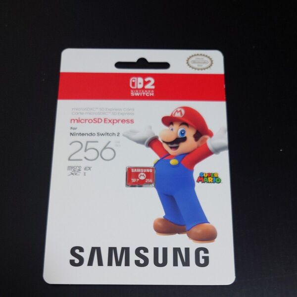 新品 Switch2 マイクロSDカード microSD Express 256GB Samsung