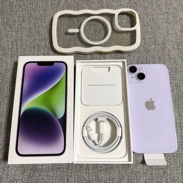 iPhone14 SIMフリー 残債無し Apple パープル 128GB