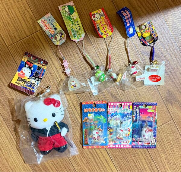 ハローキティ ご当地キティ レア 根付 ストラップ キーホルダー