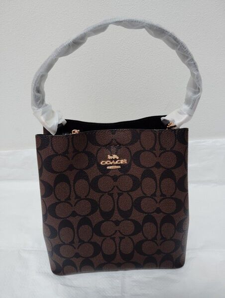 新品 COACH ハンドバッグ レザー コーチ ショルダーバッグ