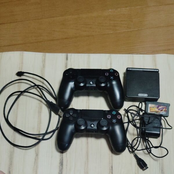 PS4 コントローラー(念の為ジャンク品) ゲームボーイアドバンスSP