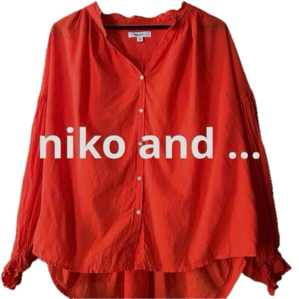 niko and … ブラウス☆オレンジ☆3号