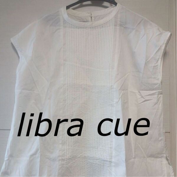 libra cue ★リブラキュー★ピンタックシャツ ブラウス★