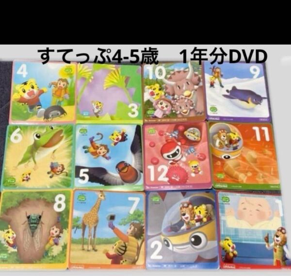 すてっぷDVD こどもちゃれんじ DVD 教材 しまじろう