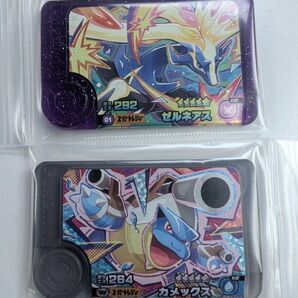 ポケモンフレンダ5弾 ワンダーピック メガカメックス イベルタル 2枚セット