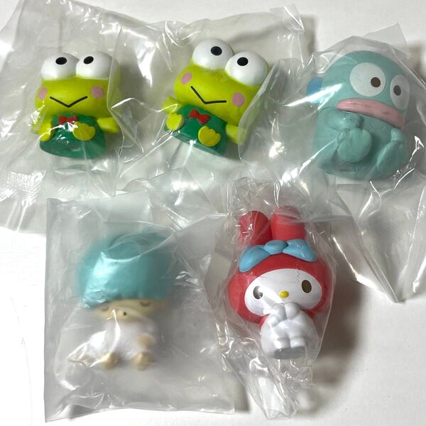 未使用 サンリオ ガチャ まとめ けろっぴ ハンギョドン キキララ マイメロ フィギュア 未開封 Sanrio