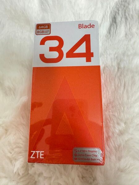 ZTE Blade A34 8GB/64GB ロックグレー